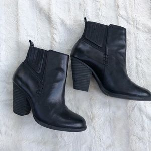 Black ankle boot